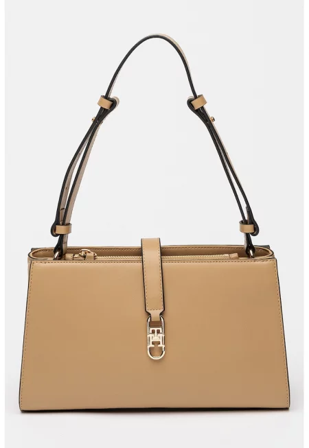 Чанта през рамо Libre от еко кожа - Камел