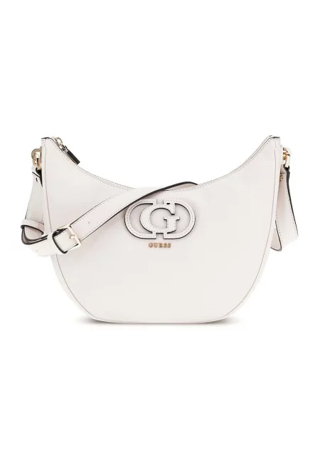 Чанта през рамо от еко кожа - Бял