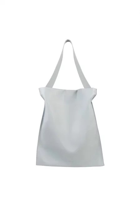 Чанта през рамо от еко кожа - Ледено синьо