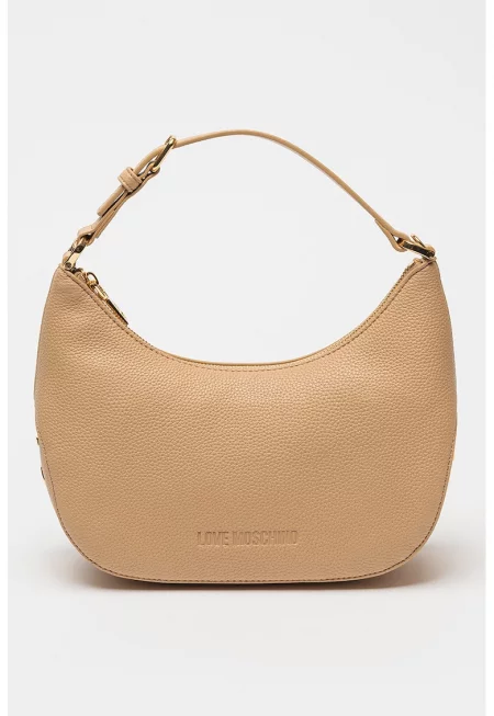 Чанта за рамо от еко кожа - Камел