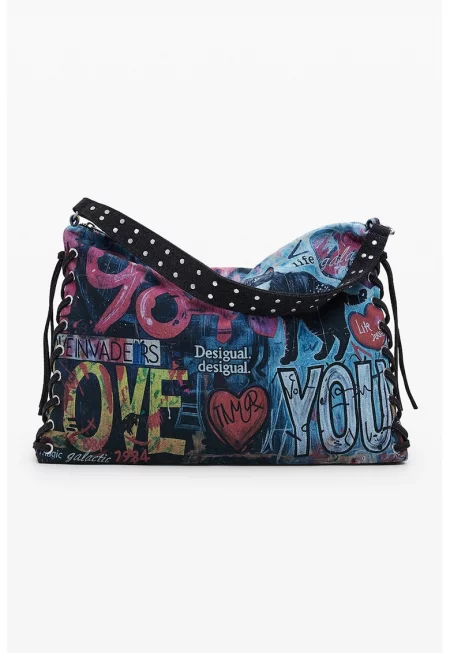 Чанта за рамо с принт