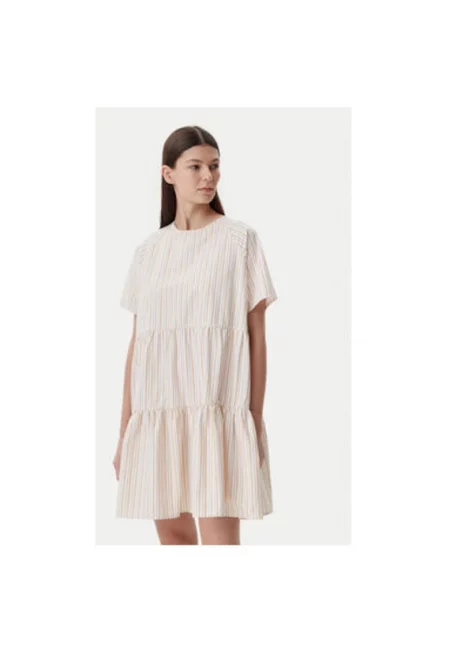 Дамска лятна рокля  2252128245 - Памук - Многоцветна - Многоцветен