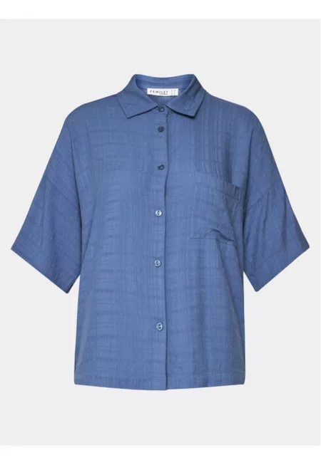 Дамска пижама  303817718 - Вискоза - Син