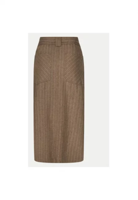 Дамска пола -  305191793 - Вискоза - Полиестер - 36 - Кафява