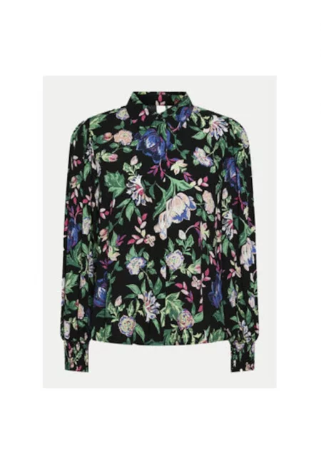 Дамска риза -  304518287 - Вискоза - Многоцветна - Многоцветен