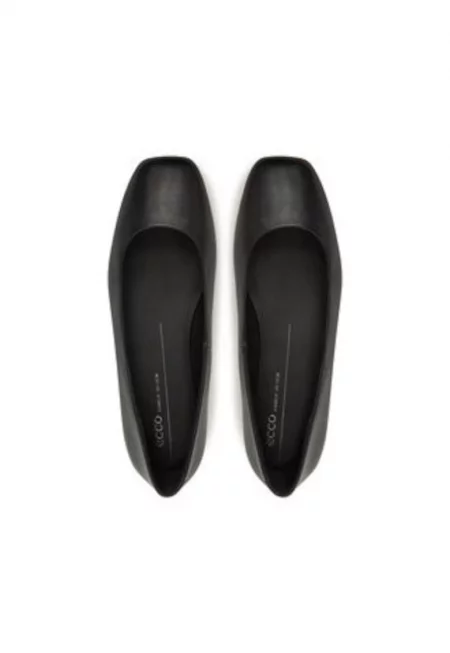 Дамски балеринки  естествена кожа - черни