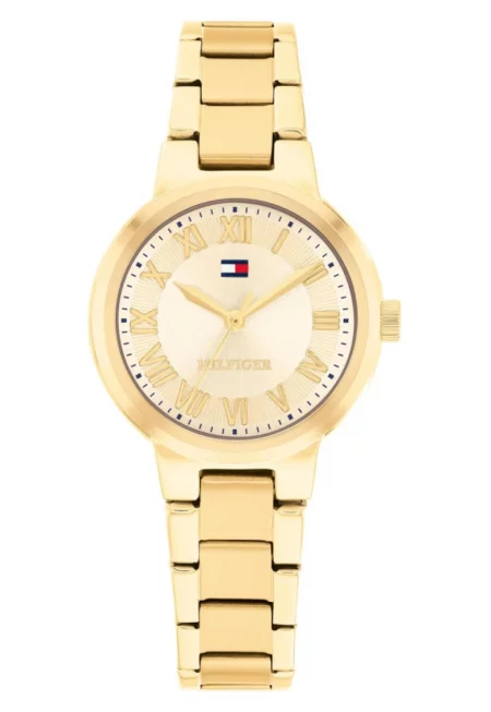 Дамски часовник  Becca - златист - 28x7мм - верижка - водоустойчив 30м