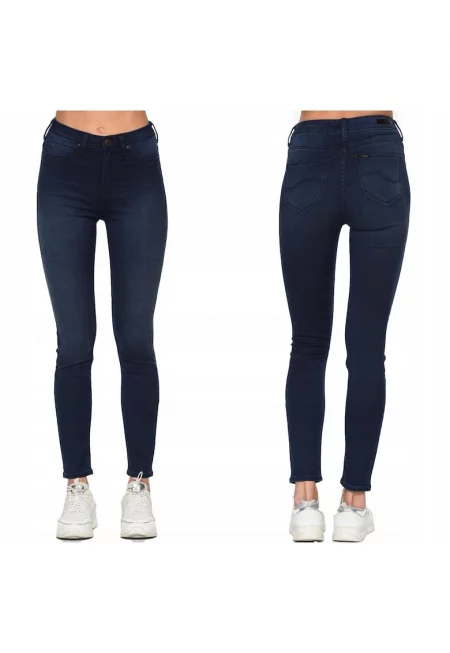 Дамски дънки -  Skyler - 6153-26 - Памучни - Дълги - Petite - Дънкови - W24-L31 US - Сини