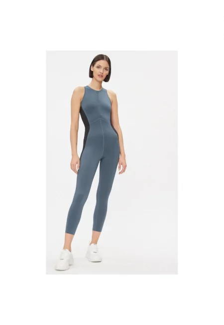 Дамски гащеризон -  302536672 - Рециклиран полиестер - Син