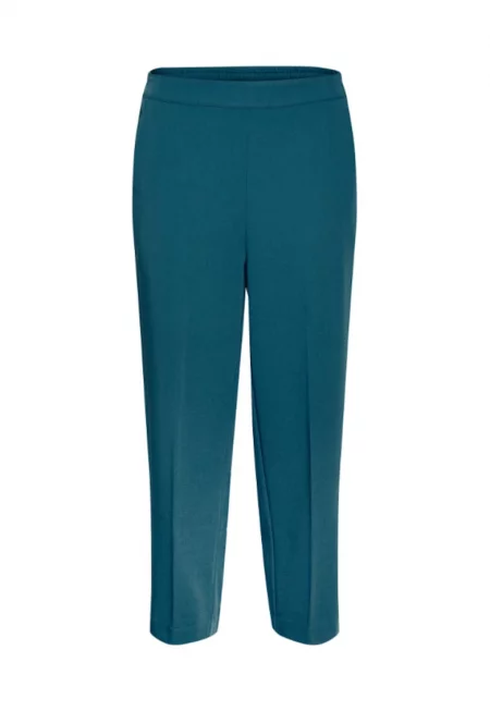 Дамски панталон -  302902613 - Полиестер - Син