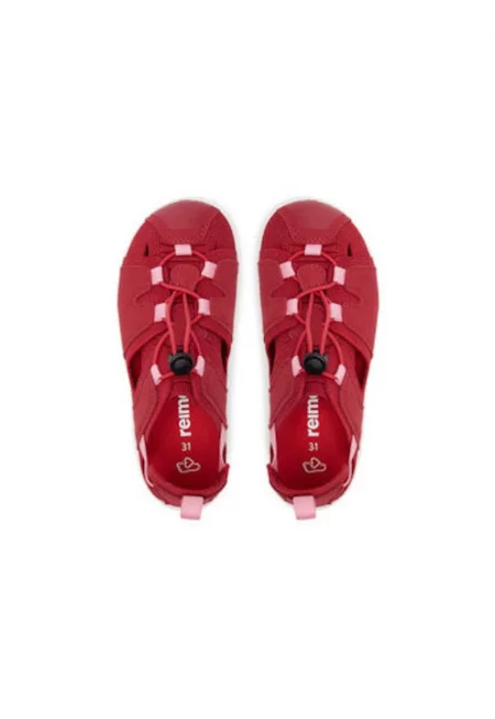 Дамски сандали - 5400157B -  Текстил - Розово