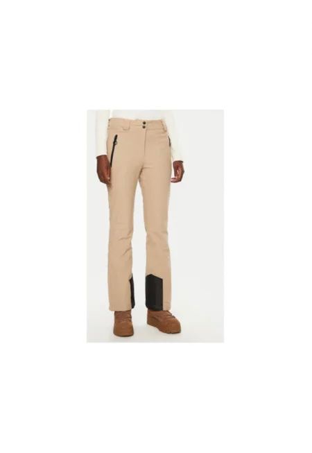 Дамски ски панталони -  304332128 - Полиестер - Бял - Бял