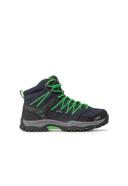 Дамски спортни обувки -  12738 - Естествена кожа - тъмносини