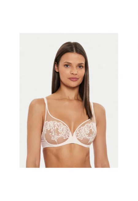 Дамски сутиен -  304560613 - Полиамид/Полиестер - Розов - Розово