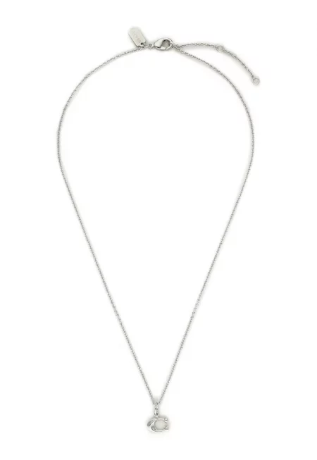 Дамско колие  сребристо