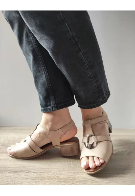 Ежедневни дамски сандали  160029B 52-N Бежови - Бежови - Бежов