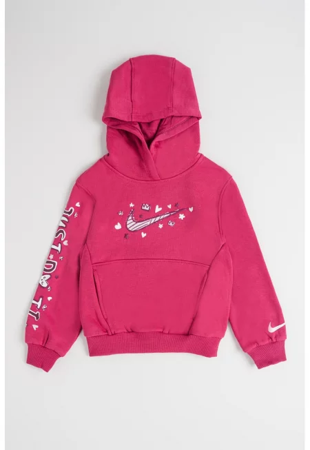 Худи с памук с принт