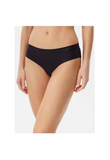 Комплект от 3 дамски бикини -  305142351 - Найлон/Еластан - Черен - Черен