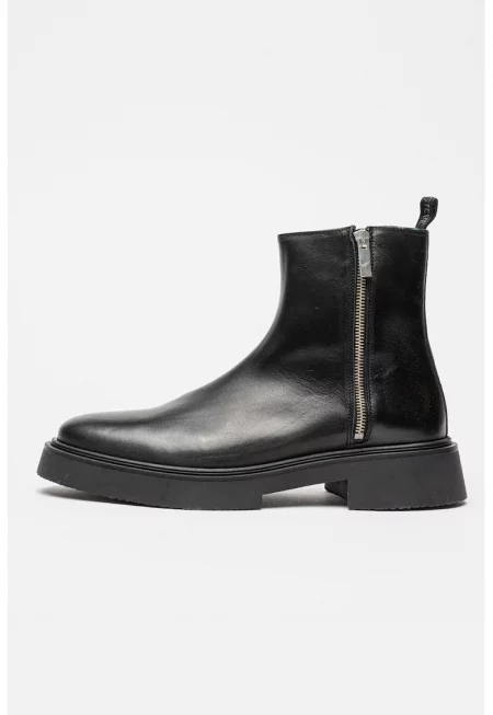 Кожени боти Zenith - Черен