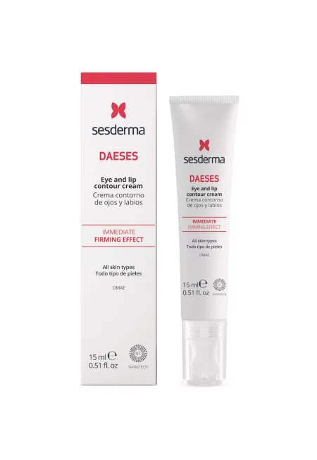 Крем за очи и устни  Daeses - С незабавен лифтинг ефект - 15 мл
