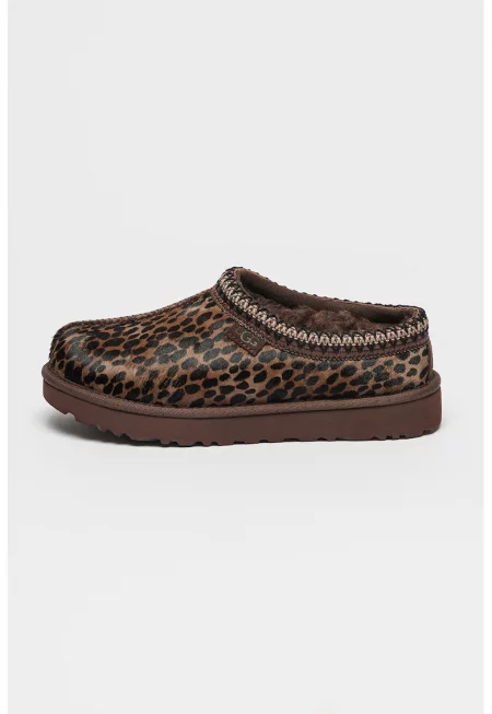 Крокс Tasman с вълнена подплата - Черен/Светлокафяв