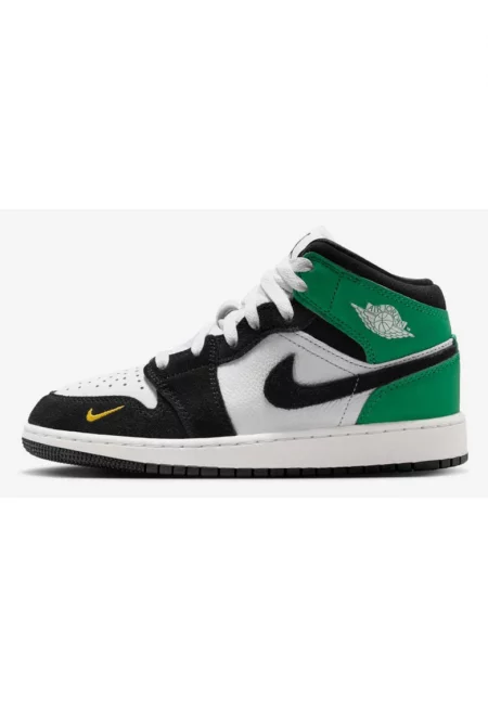 Маратонки Air  1 Mid “Black Green” II1254-100 - Черен