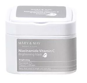 Mary and May Niacinamide Vitamin C Brightening Mask маски за лице с ниацинамид и витамин С