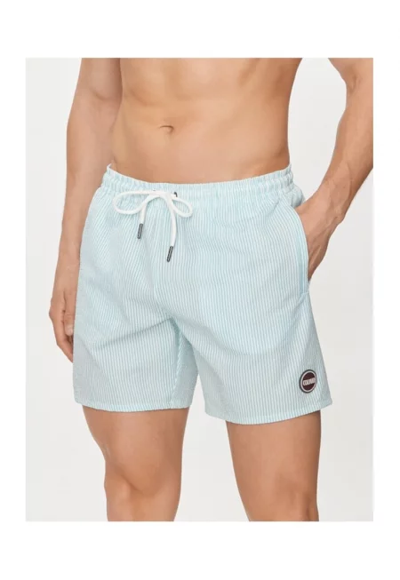 Мъжки бански шорти -  55600 - полиестер - зелен