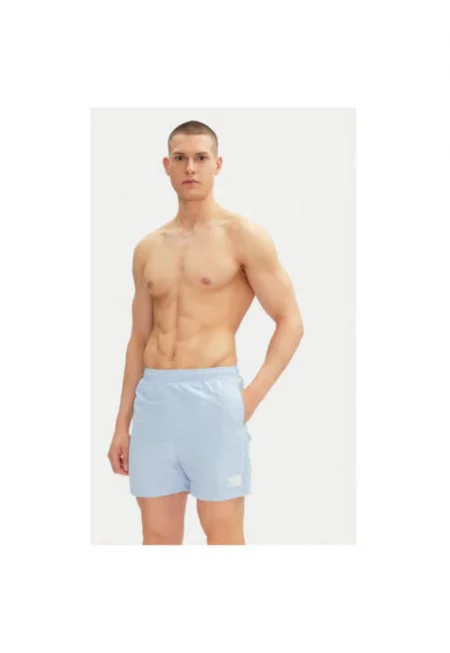 Мъжки бански шорти  60550027 - полиамид - светлосин