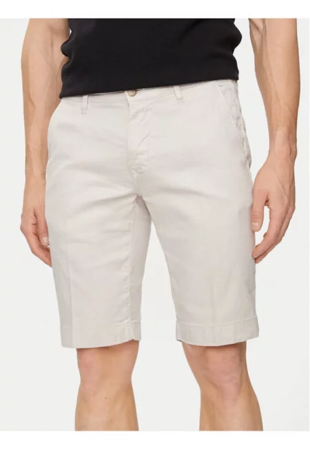Мъжки къси панталони -  303666620 - Синтетичен - Бежов