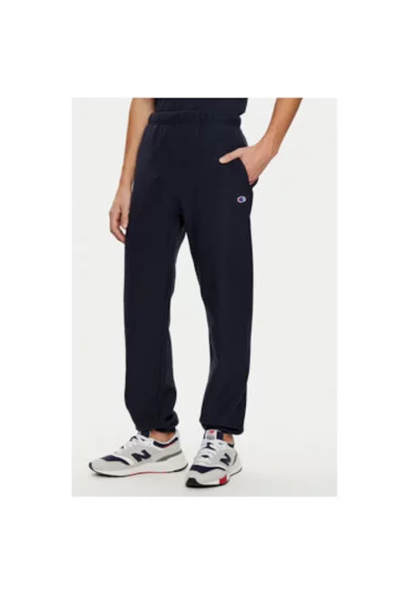 Мъжки панталон -  304700569 - Памук - Син