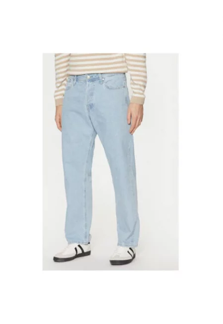 Мъжки панталони Jack Jones - 12252646 - Памук - W33-L30 US - Син