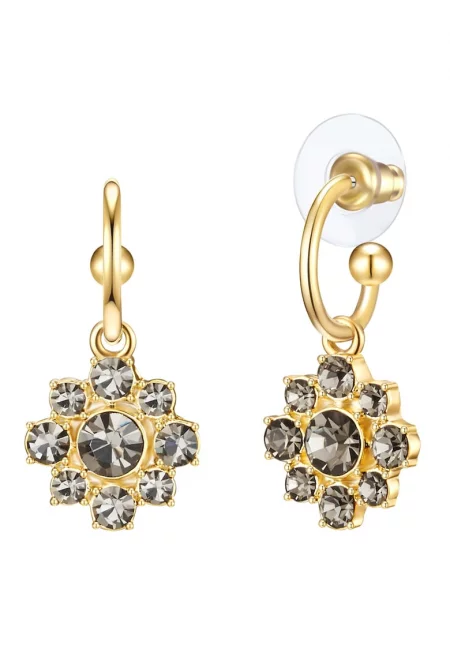 Обеци с 14K злато - Златист