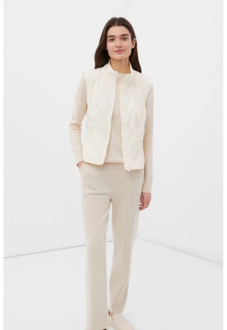 Олекотен елек със скосени джобове