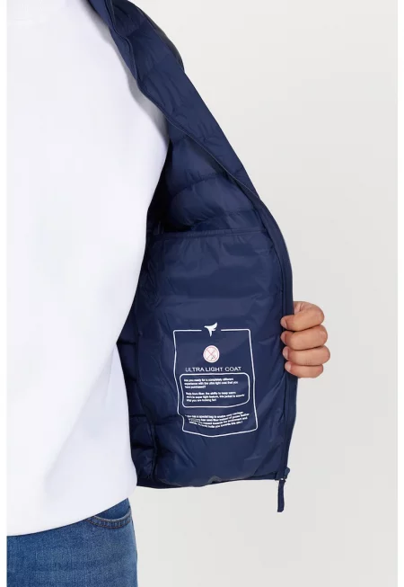 Олекотено зимно капитонирано яке