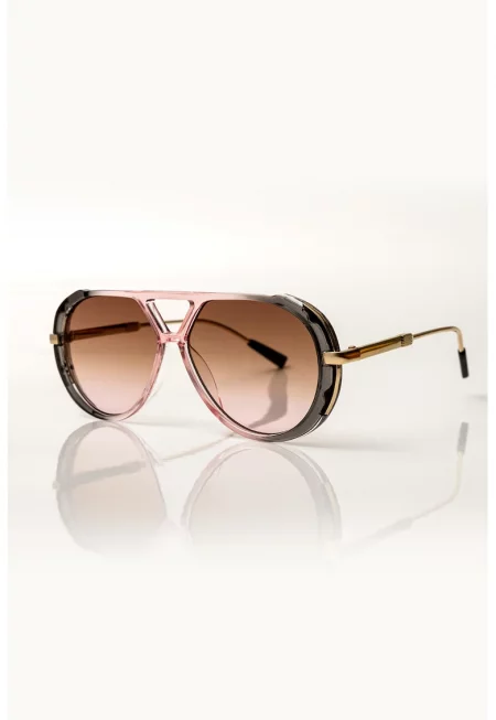 Овални слънчеви очила с градиента