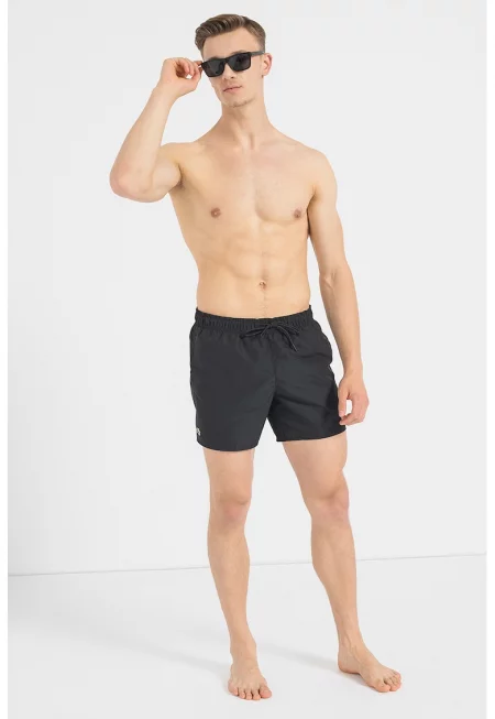Плувни шорти с връзка - Черен