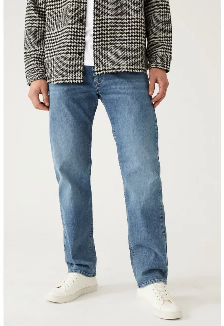 Прави еластични дънки