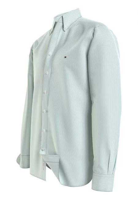 Раирана риза Oxford с органичен памук