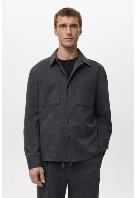 Риза с джобове на гърдите