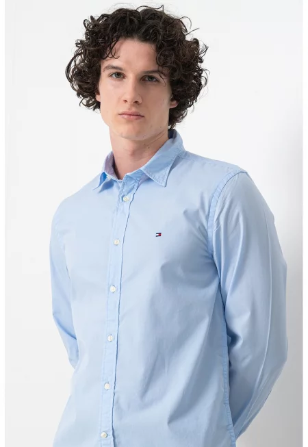 Риза с яка Kent - Лавандула