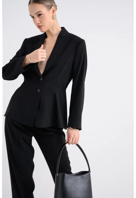 Сако Alinuna с регулируема талия - Черен