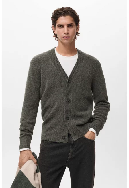 Шпиц жилетка с кочпета - Tъмносив