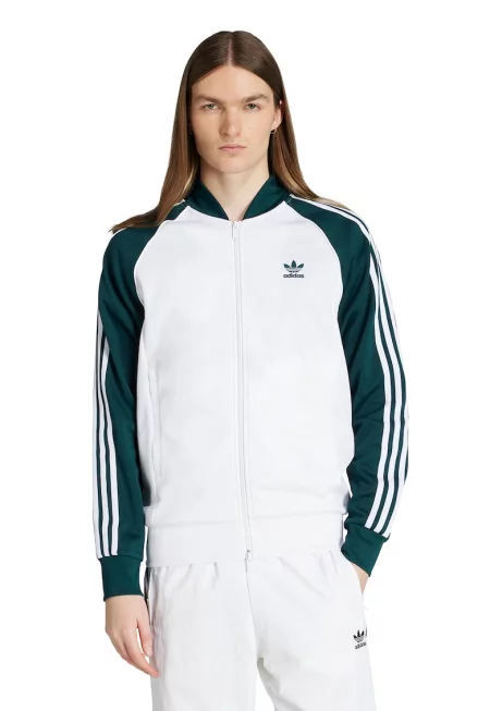 Суитшърт с цип и лого