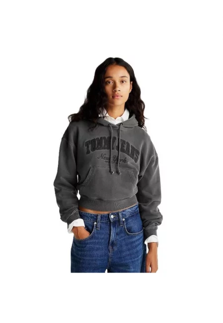 Суитшърт  TJW BOXY CRP GMD VARSITY HOODIE-DW0DW19413-BDS