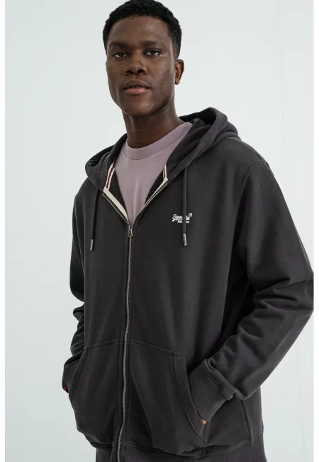 SUPERDRY - Слим худи с цип