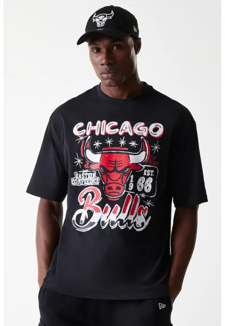 Тениска Chicago Bulls с принт