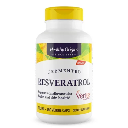 Транс-ресвератрол (98%) Veri-te® – Кръвообращение и клетъчна защита, 300 mg, 150 капсули