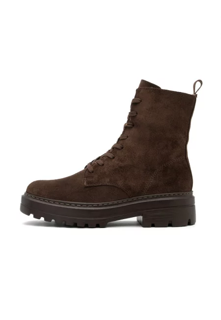 Велурени боти с връзки