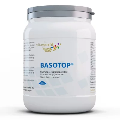 Минерали и микроелементи за алкално-киселинен баланс - BASOTOP, 750 g, прах